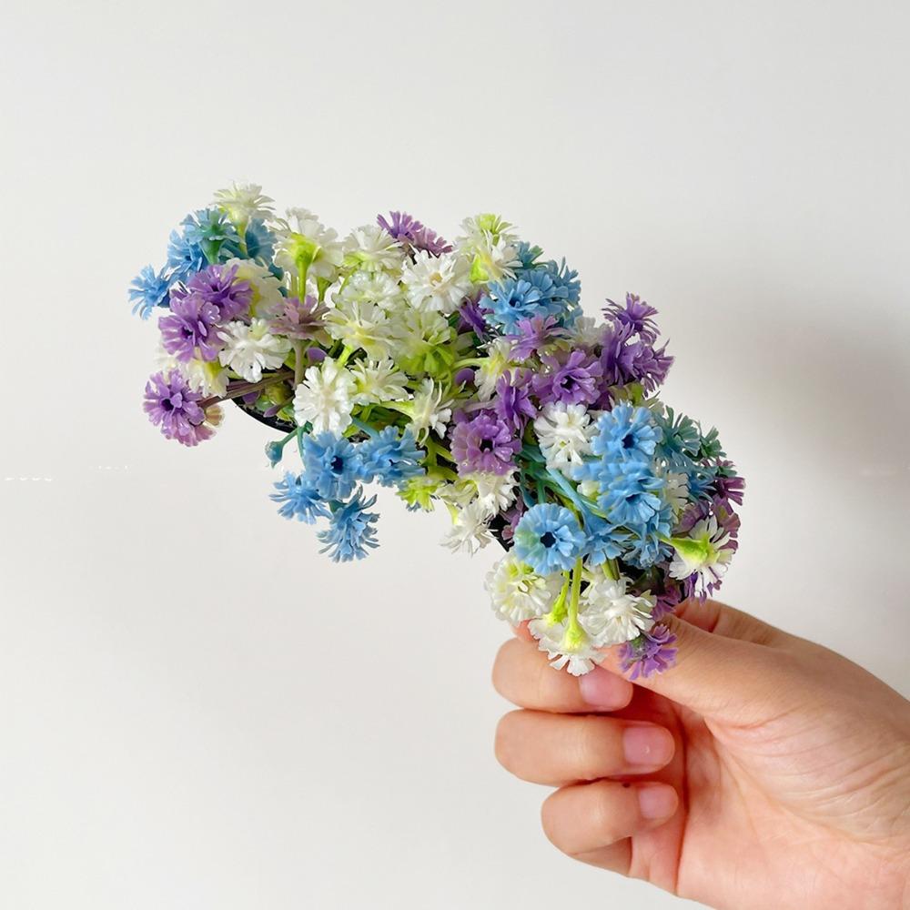 Bohemian Starry Sky Flower Hair Clip Sweet Thai Hairpin Headwear Floral Side Clip  Female