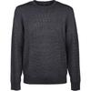 Polo Small Pony Logo Embroidered Crew Neck Long Sleeve Sweater Men Sweater Black MNPOSWE16820463-001