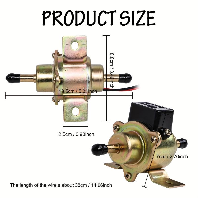 Universal Fuel Pump for Gasoline & Diesel Vehicles - Ideal for Cross-Border E-commerce Dropshipping