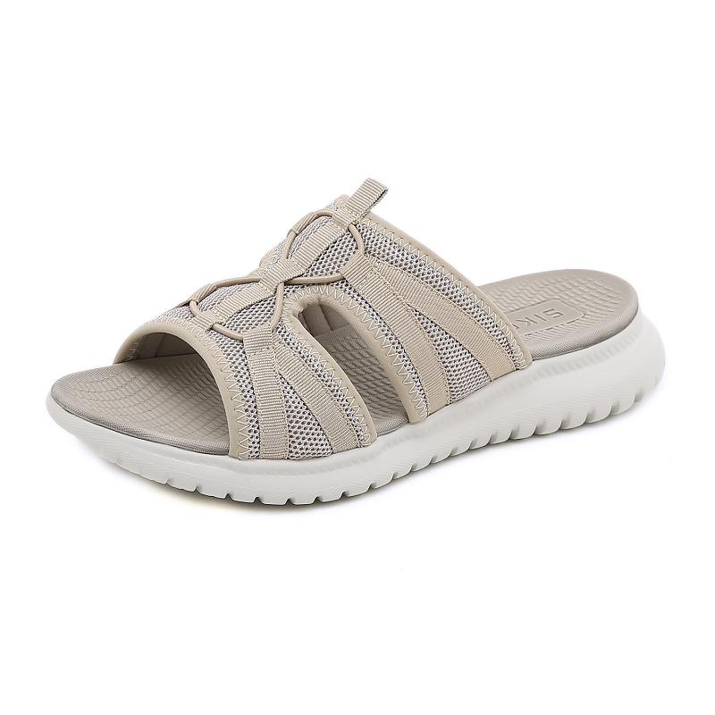 

New European And American Sports Md Casual Women s Sandals Solid Color Comfortable Large Size Sandals Casual Breathable Simple 35
