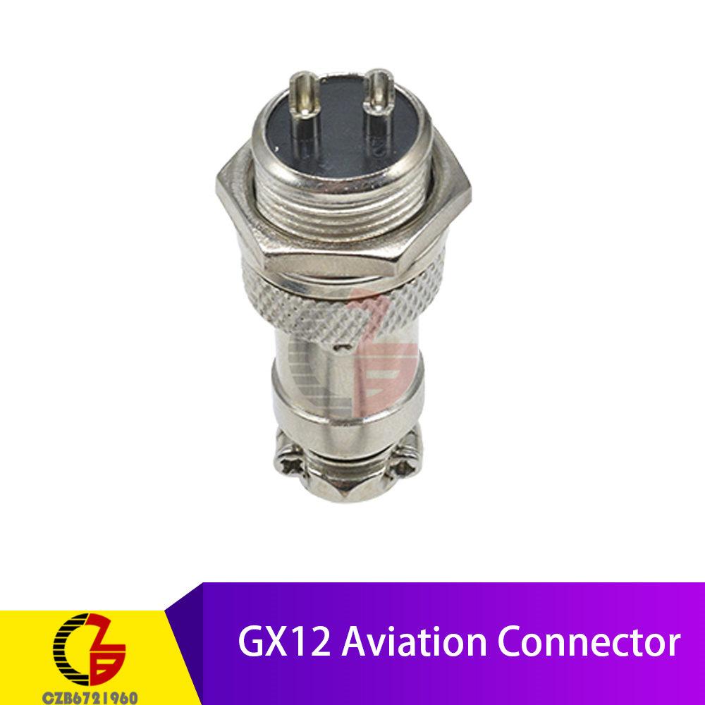 1Pair GX12 GX16 GX20 2/3/4/5/6/7/8/9/10/12/14/15Pin 16mm Male Female Aviation Connector Screw Plug Panel Mount Circular Socket