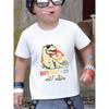 Europäische Größen Kleinkinder Jungen T-Shirt Weiches Und Bequemes Alltags Oberteil, Geeignet für Zuhause, Draußen Und Sportliche Aktivitäten, Bequem Und Atmungsaktiv