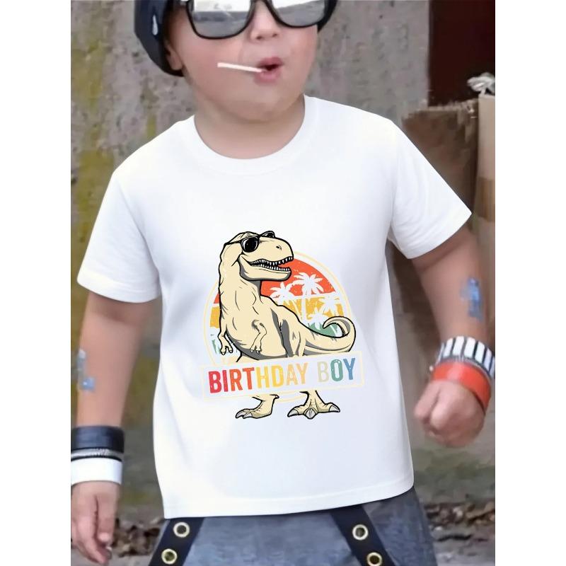 Europäische Größen Kleinkinder Jungen T-Shirt Weiches Und Bequemes Alltags Oberteil, Geeignet für Zuhause, Draußen Und Sportliche Aktivitäten, Bequem Und Atmungsaktiv