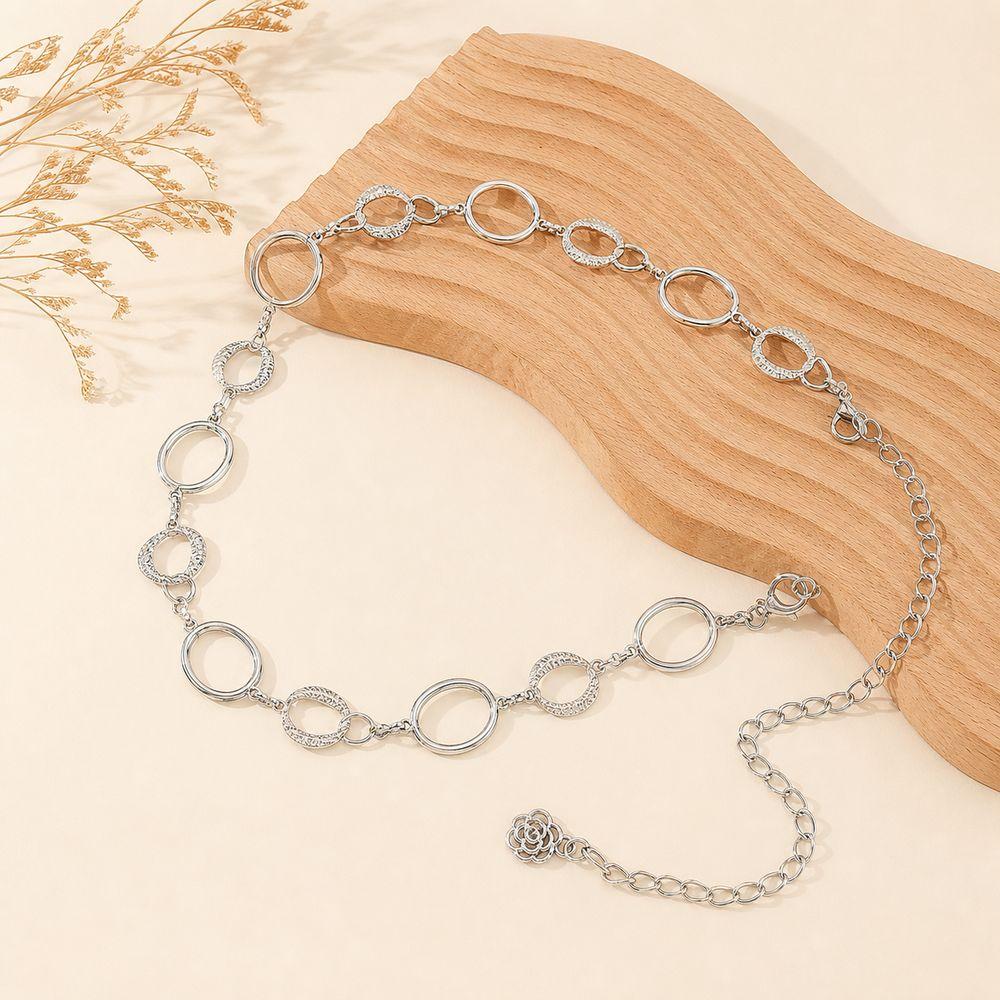 Adjustable Chain Chain Belt Metal Body Chain New Waist Belt  for Dresses