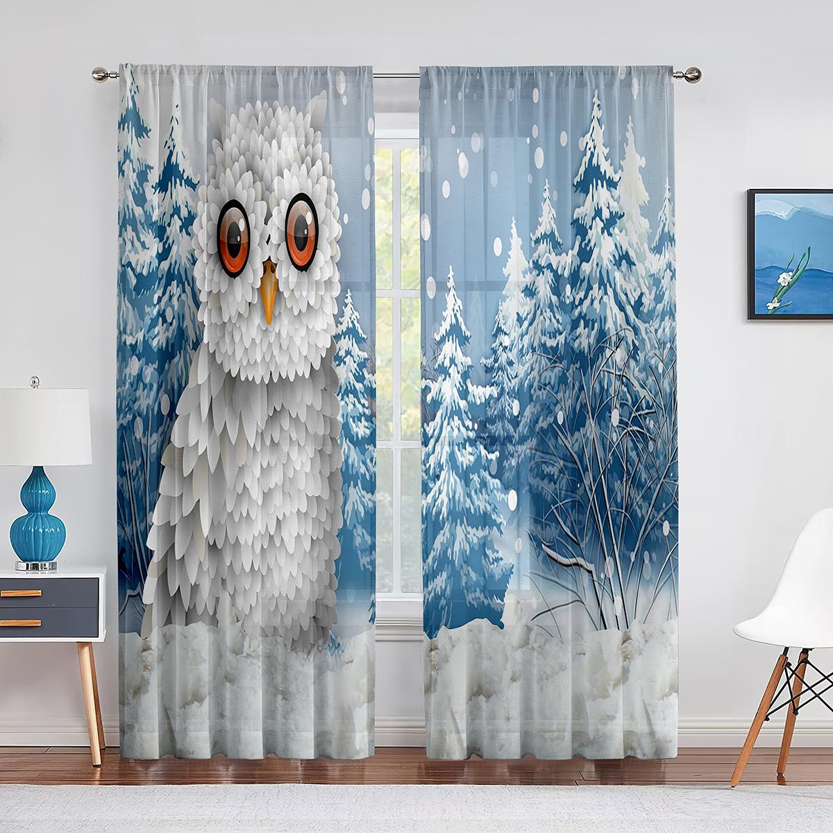 Мультяшные цветные совы — фото 14