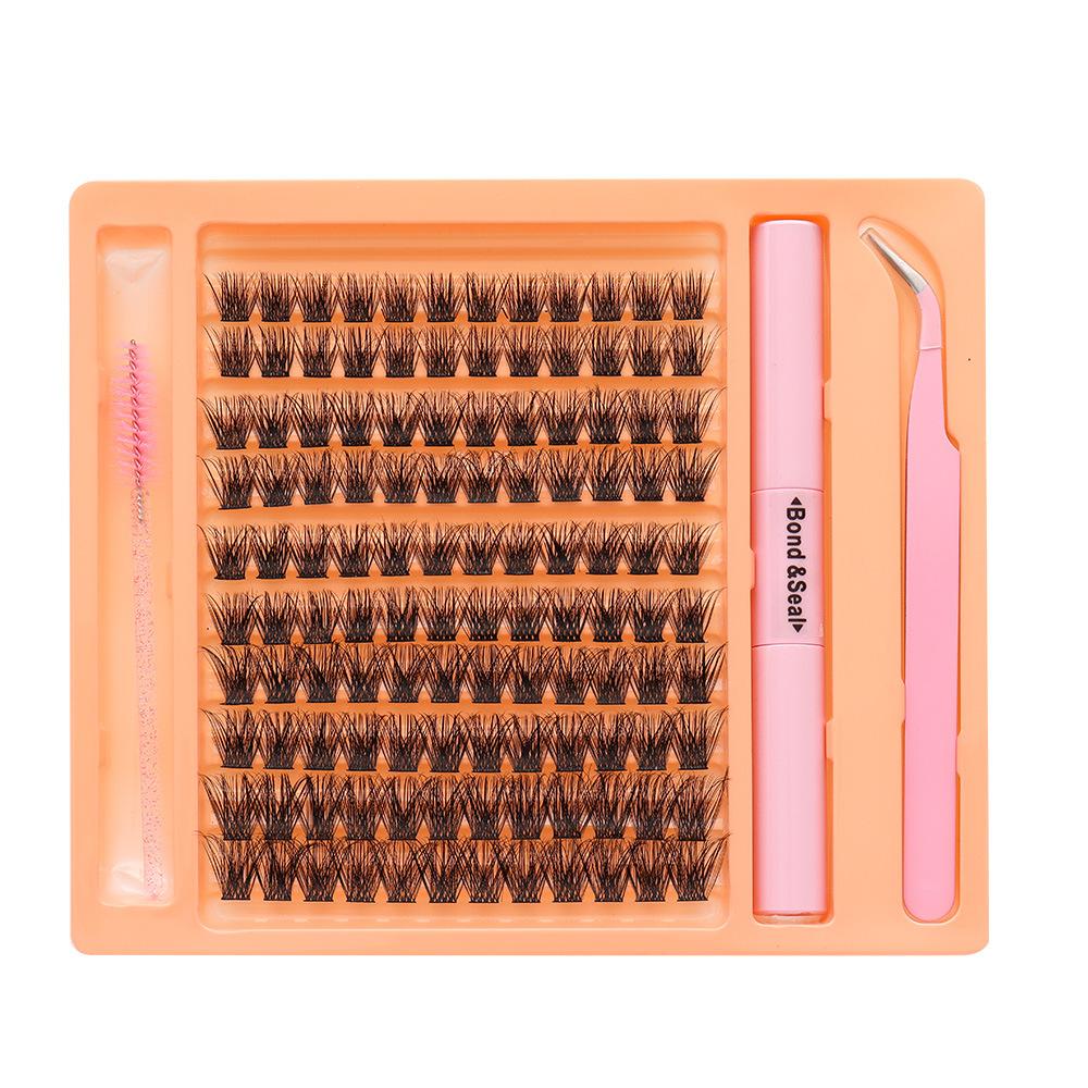 Diy Natural Curl Grafting Thick False Eyelashes Extension