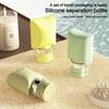 Leak Proof Refillable Bottle 74ML Lotion Shampoo Bottle Reusable Travel Bottle  Travel Use