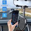 360° Rotatable and Retractable Car Phone Holder Car Rearview HOT Mirror C3Q6