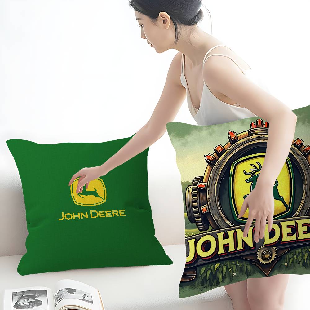 Fine Glasses Unisex J-John Logo D-Deeres Pillow Gift Home Office Decoration Bedroom Sofa Car Cushion Cover Case 45X45