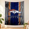Denver Broncos Tapestry Highquality for Decorating Living Room Bedroom Dorm Walls Ideal As Bedroom Wallart Orholiday Gift
