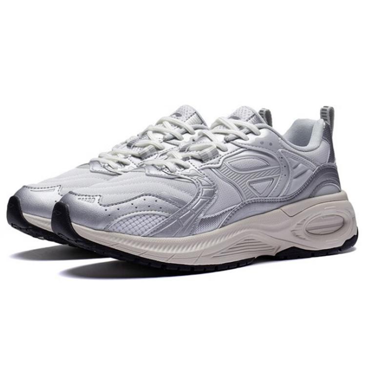 New LiNing 92 CICI 92 CICI Cushioning Anti Slip And Wear Resistant Low Top Sports Casual Shoes Women's Gray AGCS278-3