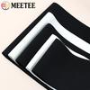 Meetee 10-50cm Wide Elastic Bands Soft Skin Rubber Band Strap Underwear Pants Webbing Tapes DIY Garment Sewing Accessories