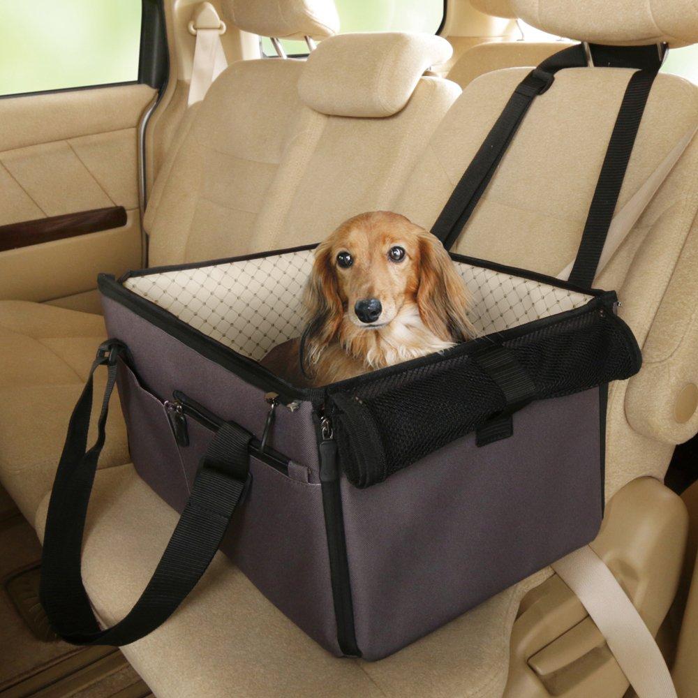 IRIS OHYAMA Dog Car Drive Box M Brown Size PDFW-50