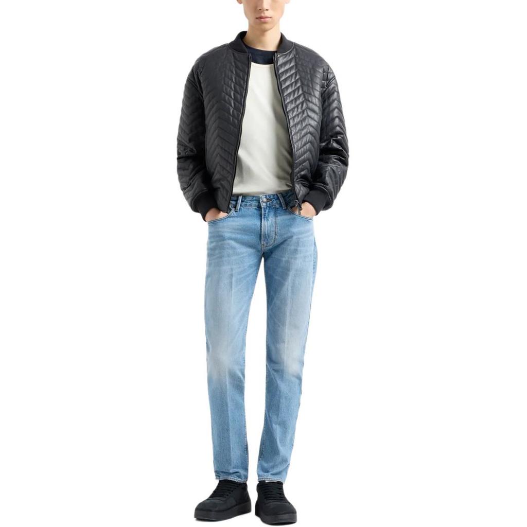 Emporio Armani SS24 Jeans Men's Light Blue 6D1J06-1D97Z-0943