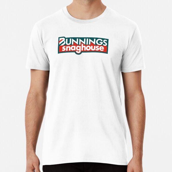 Bunnings Snaghouse Premium T-Shirt S to 5XL Made in the AU/USA T-Shirt