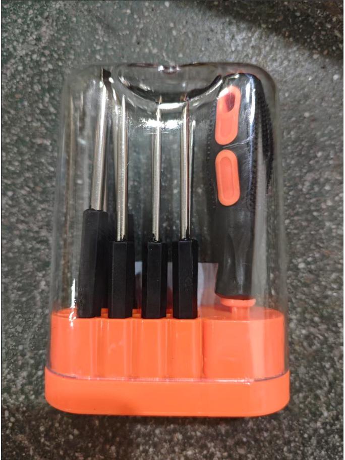 8-in-1 Combination Screwdriver Set: Phillips, Flathead, Torx, Small Tools