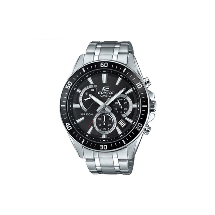 

Casio Edifice Three-Hand Three-Eye Unicorn Waterproof Minimalist Quartz Movement Stainless Steel Strap Men watches Black EFR-552D-1AVUPR Single Watch,Black,Random Watch Box