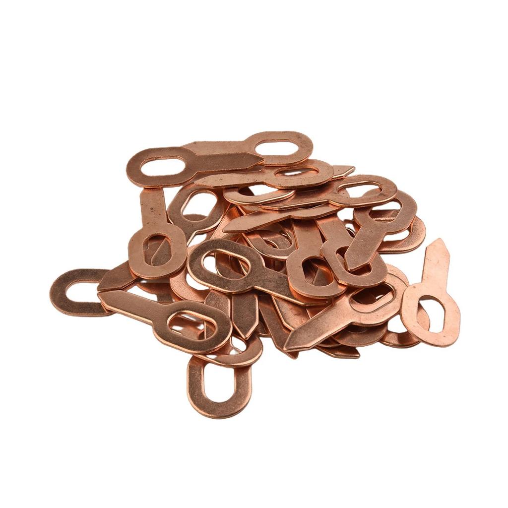 50pcs Dent Recessed Puller Rings Repair Tools Car Accessories For Spot Welding Welder Car Body Panel Pulling Washer Tool