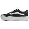 (WMNS) Vans Ward Platform 'Schwarz Weiß' Damen VN0A3TLC187