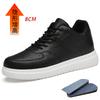 Summer Breathable Invisible Inner Height Increase 6, 8 Men's Shoes Spring Soft Baseplate Shoes Men's Casual Youth Little White Light Shoes