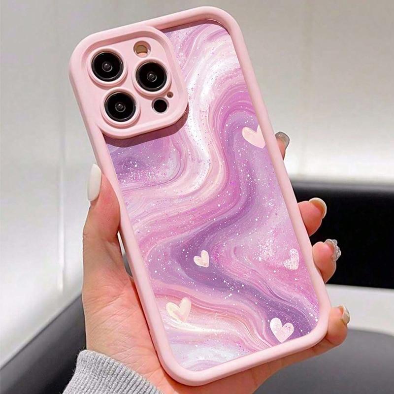 

Marble Texture Design Pattern Silicone Soft Phone Case For iPhone 17 16 Pro Max 15 14 13 12 11 17Air 16E X XR XS 8 7 Plus Cover iPhone XR