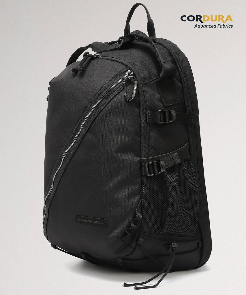 Aged Gray Cordura Oblique Backpack