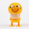 Zabawka z potrząsaną głową na wiosnę Urocza buźka Lalka emocji do samochodu Dekoracja wnętrza na deskę rozdzielczą samochodu