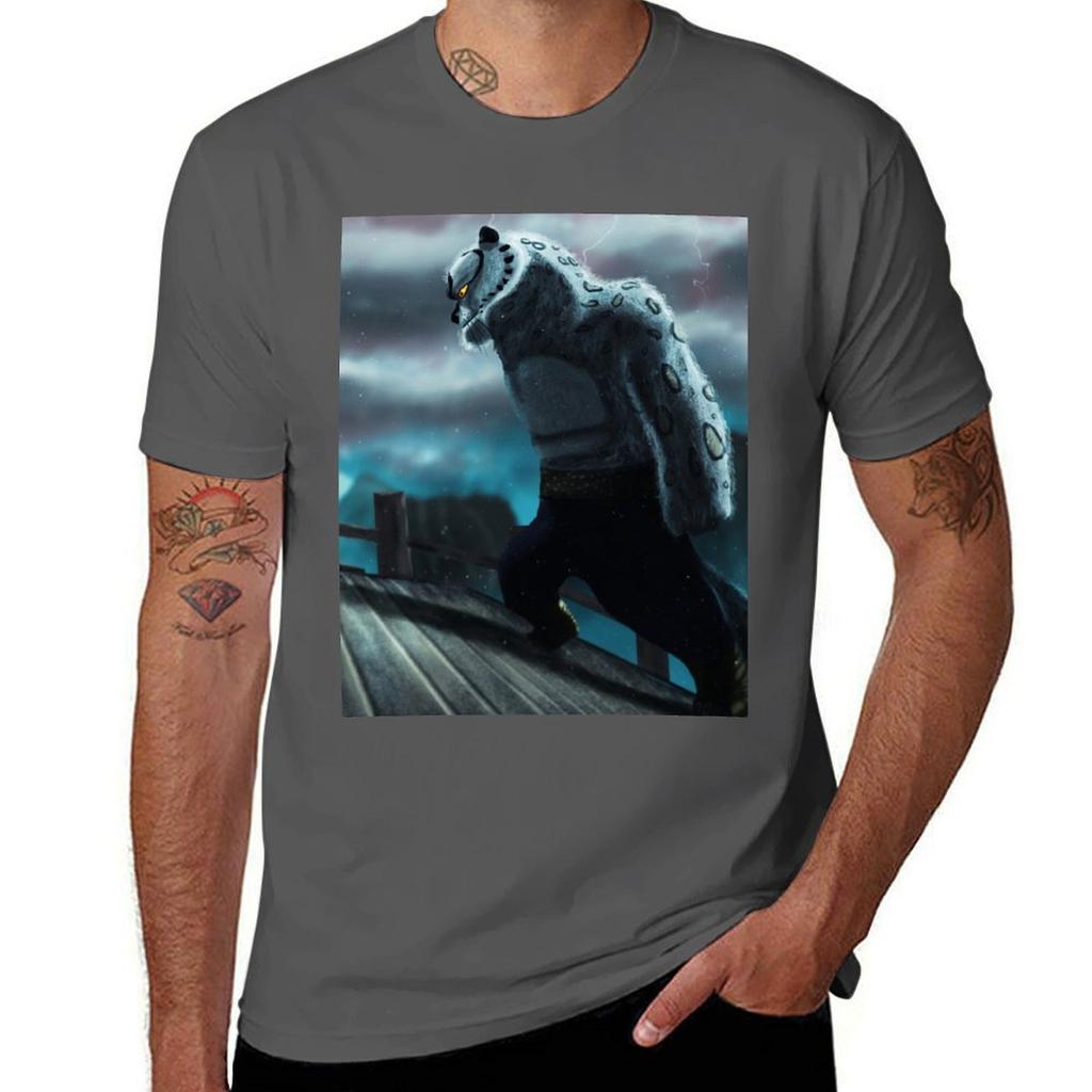Tai Lung Tshirt Casual All Match Short Sleeve Tshirt