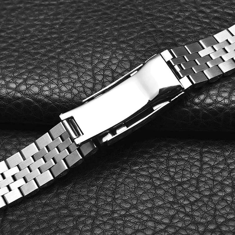 Rolex Oyster Perpetual Datejust DAYTONA SUBMARINER 904 Paslanmaz Çelik Lüks Saat Kayışı için Saat Bilekliği Saat Kordonu 20/21mm