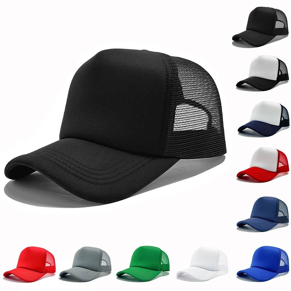 Adjustable Baseball Cap Breathable Dad Hat Fashion Snapback Hats
