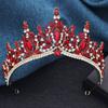 Baroque Bridal Crown Princess Girls Tiaras Birthday Hair Accessory Elegant Wedding Headwear for Brides Headbands