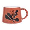 High Value Ceramic Mug Relief Flower Breakfast Cup Household Cup Cup Large Capacity Coffee Cup Water Cup