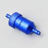 Cnc Aluminum Alloy Glass Oil Filter with Thread Design for Easy Cleaning Universal Gas Fuel Filter for Motorcycle and Automobile