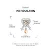 Ahthen copper Bead Charms Infinite Hearts Charm fit Snake Chain Bracelets Necklaces for Women Jewellery Making
