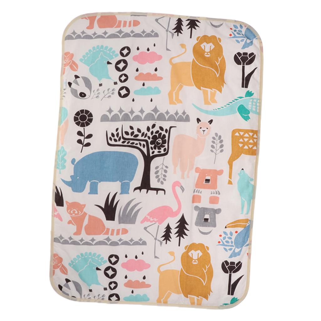 Baby Bedding Cover Diaper Changing Pad Nappy Mat Waterproof Fox Camping
