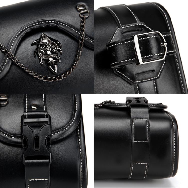 Motorbike Tool Bag Front Fork Handlebar Bag Storage Pouch Universal Bag Motorcycle Front Bag Vintage Saddlebag