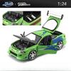 JADA Fast & Furious Alloy Car Model,Brian's Mitsubishi Eclipse, 1:24 Diecast Vehicle Collection Racing Gift Toys for Adults Kid