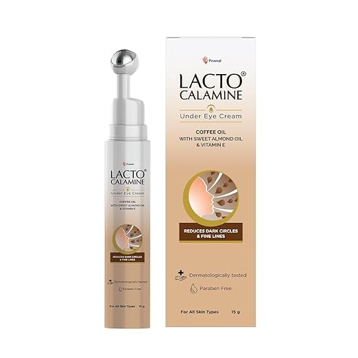 

Lacto Calamine Under Eye Cream For Dark Circles for Women & Men 15ML