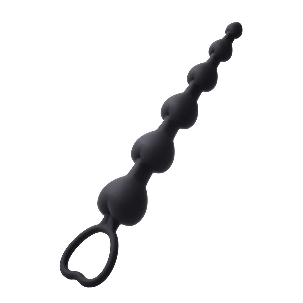 Sexy hračky stimulující bod G pro muže Ženy řitní otvor Velké koule Silikonové zátky pro dospělé Sexy Pár Sexy Heart Beads Soft Anal