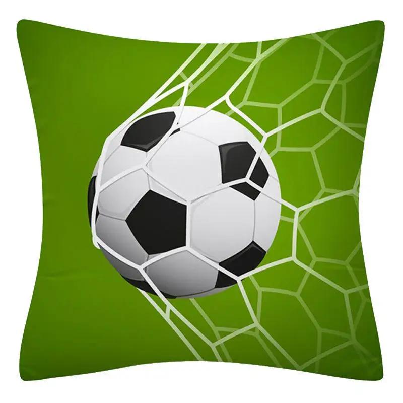 Sports Rugby Football Basketball Pillowcase Decoration Square Cushion Cover