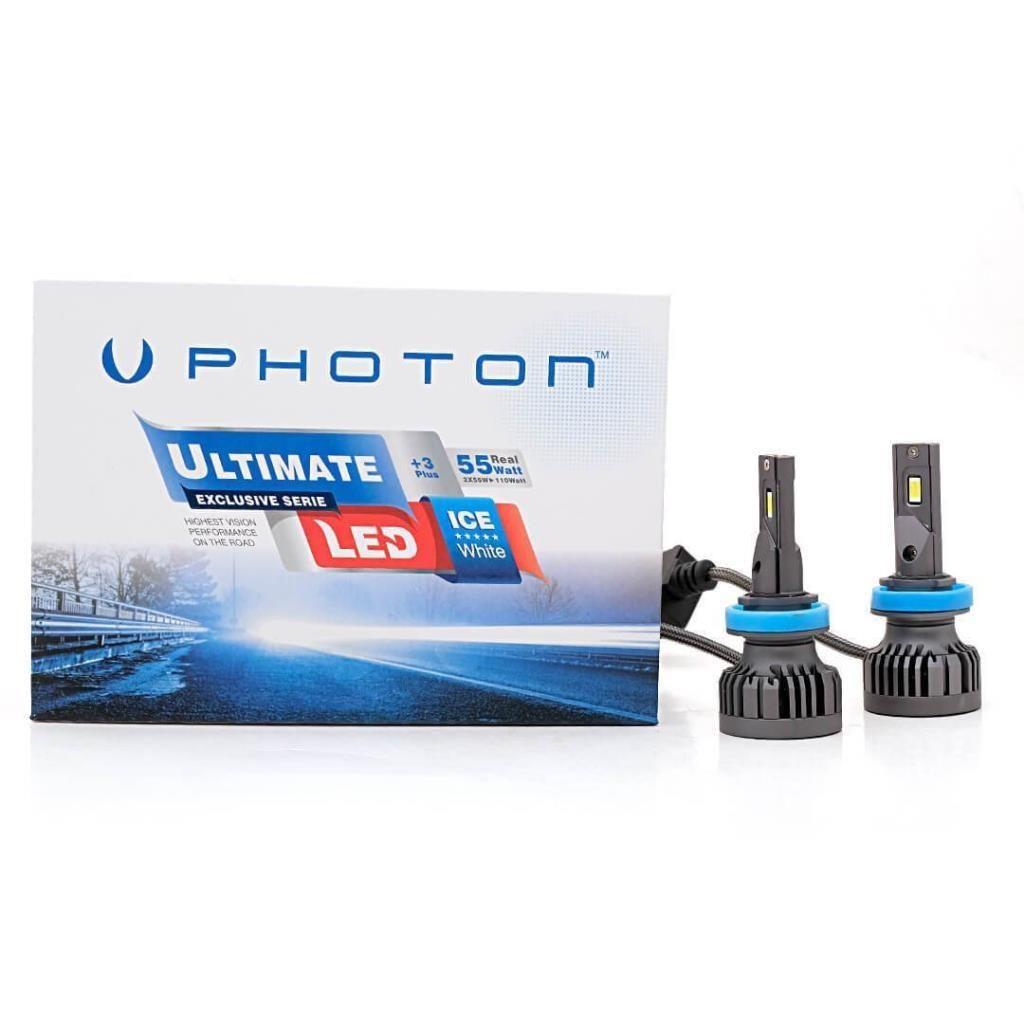 

Светодиодная фара Photon Ultimate H8 12–24 В 9500 люмен 4 Plus белый
