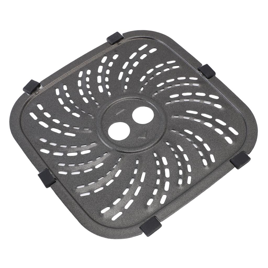 Grillplattenersatz für PowerXL Serie Fritteuse Edelstahl Grillpfanne Tablett Rost Kompatibel mit 6QT und 8QT