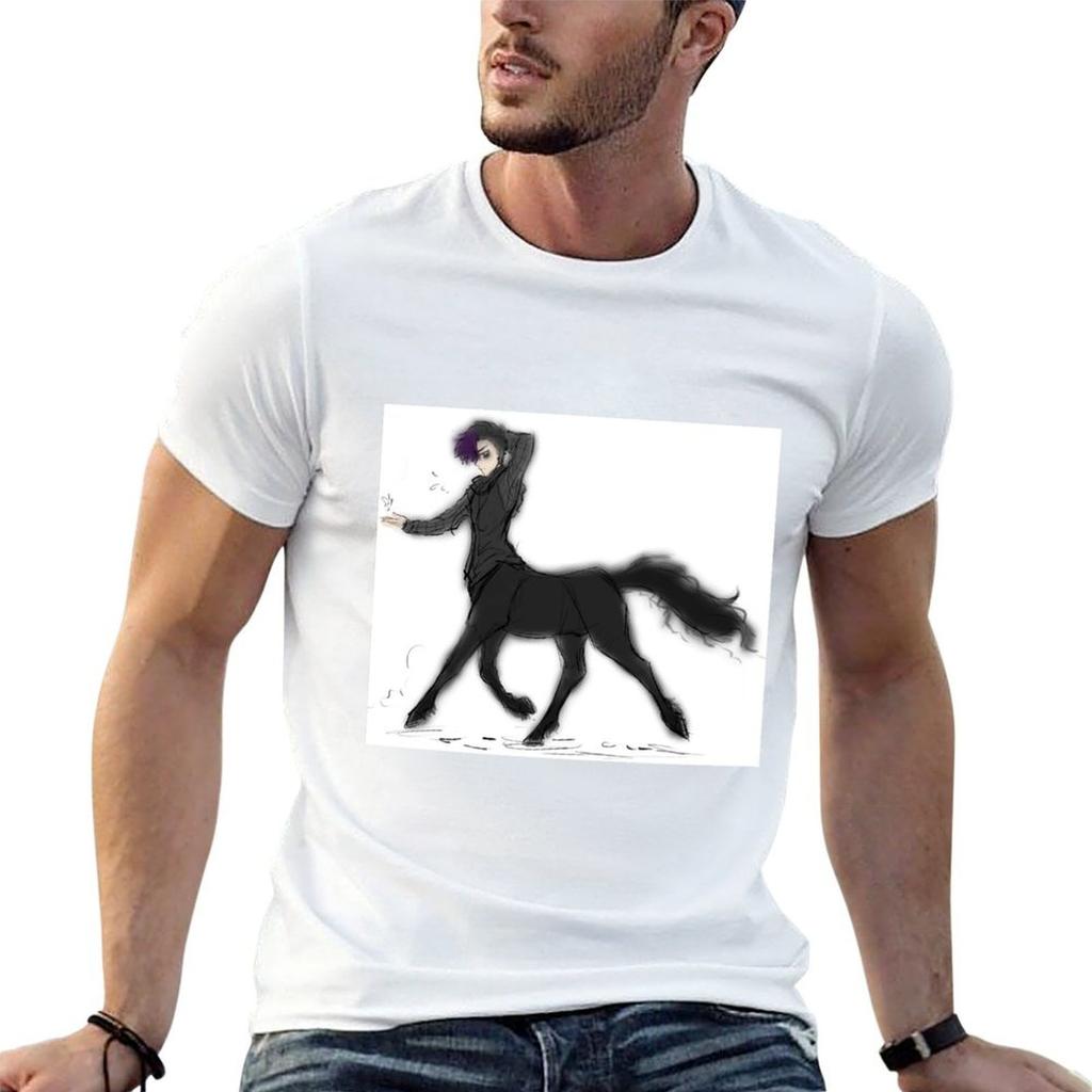 Centaur Virgil Tshirt Basketball Graphic Tees Clothes Unisexs Cotton T Shirts