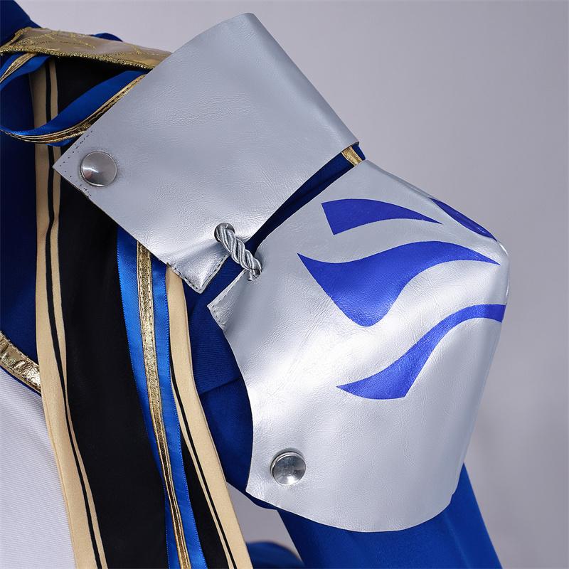 Game Fgo Linkage Honkai Star Rail Saber Cosplay Costume Blue White Women Dress Halloween Carnival Party Suit