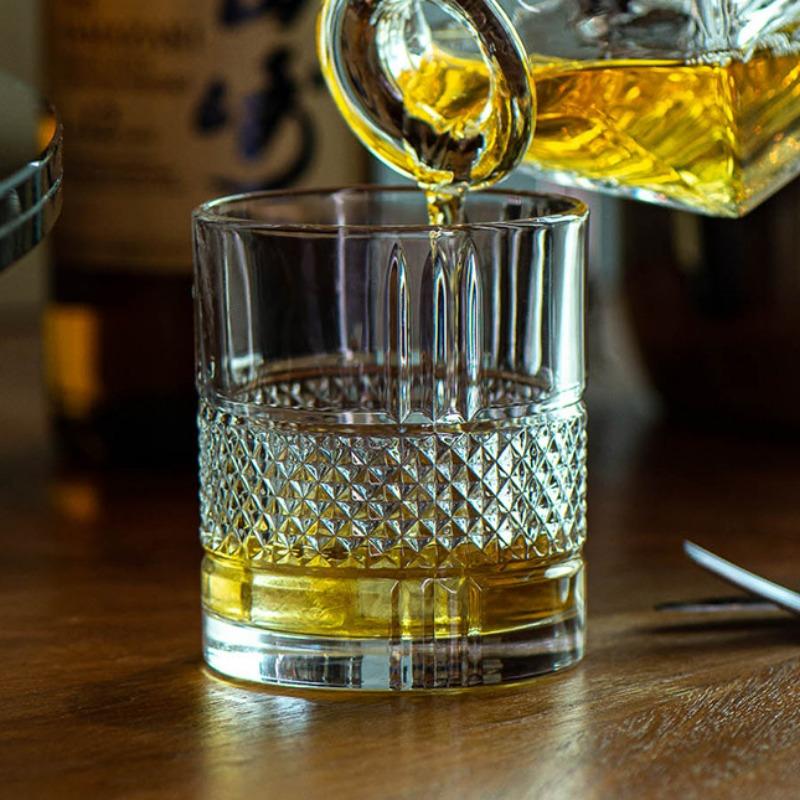 

300ml Crystal Glass Drinkware Vintage Cup Wine Glasses Drinking Whiskey Cups Water Bottles for Camping Red Wine Spirit Tumbler