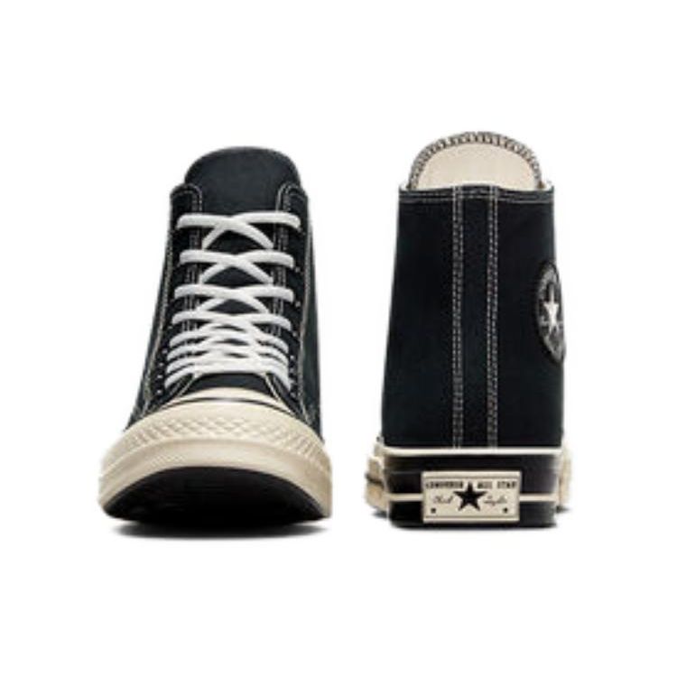 Converse Chuck Taylor All Star Každodenní Všestranné Odolné Prodyšné Mid-Top Plátěné Boty Unisex Tenisky Černé A06606C