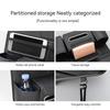 Car Seat Back Storage Automotive Backseat Organization Drink Cup Holder Tissue Box For Vehicles SUVs RVs Trucks Minivans Pickups