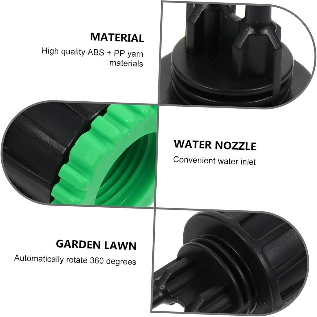 5 Stück Kunststoff Gartenwasserschlauch-Verbindungsstück-Set, Wird zum Verbinden von Wasserhähnen und Schläuchen verwendet, Wasserhahnadapter, Für Wasserhähne, Essentiell für die Autowäsche
