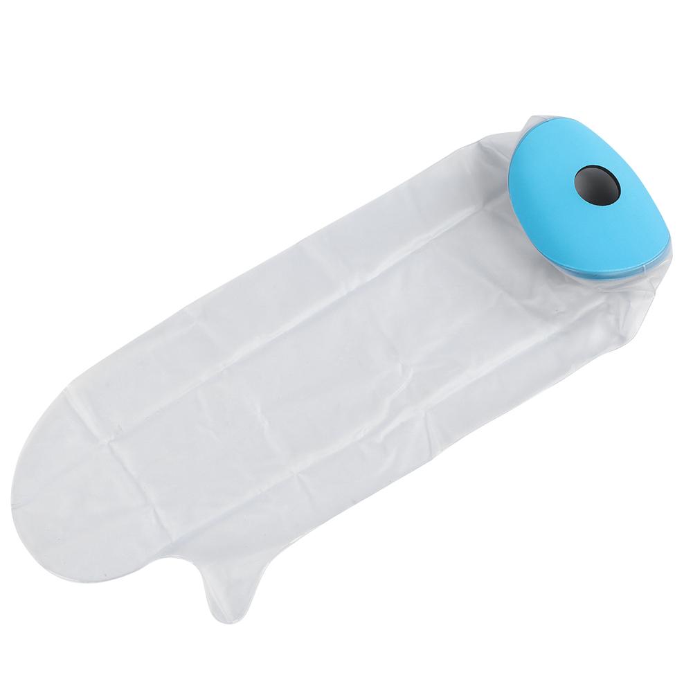 Adult Short Arm P2201 55cm for Blue Diving Material Rings PVC Shower Protective sleeveAdult Short Arm