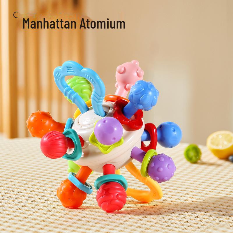 

Manhattan Baby Atomic Music Ball — игровой мяч, который можно хватать, трогать и кусать